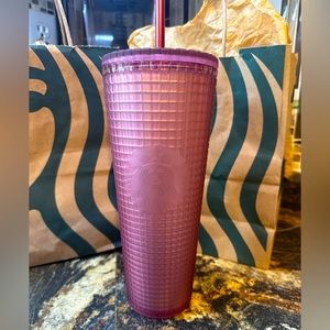 Pink Starbucks Tumbler 24oz.